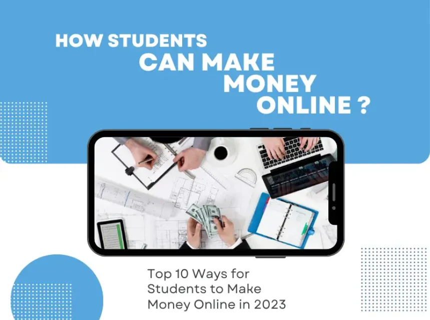 Students making money online